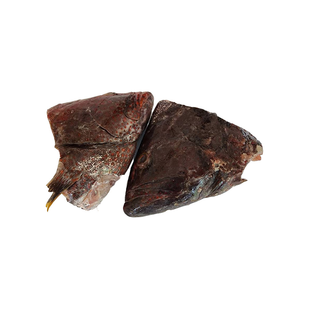 Cabezas de pescado Cherna (2.72 kg / 6 lb)