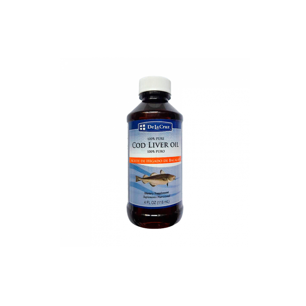 Aceite de hígado de bacalao islandés puro (118 ml / 4 fl. oz)