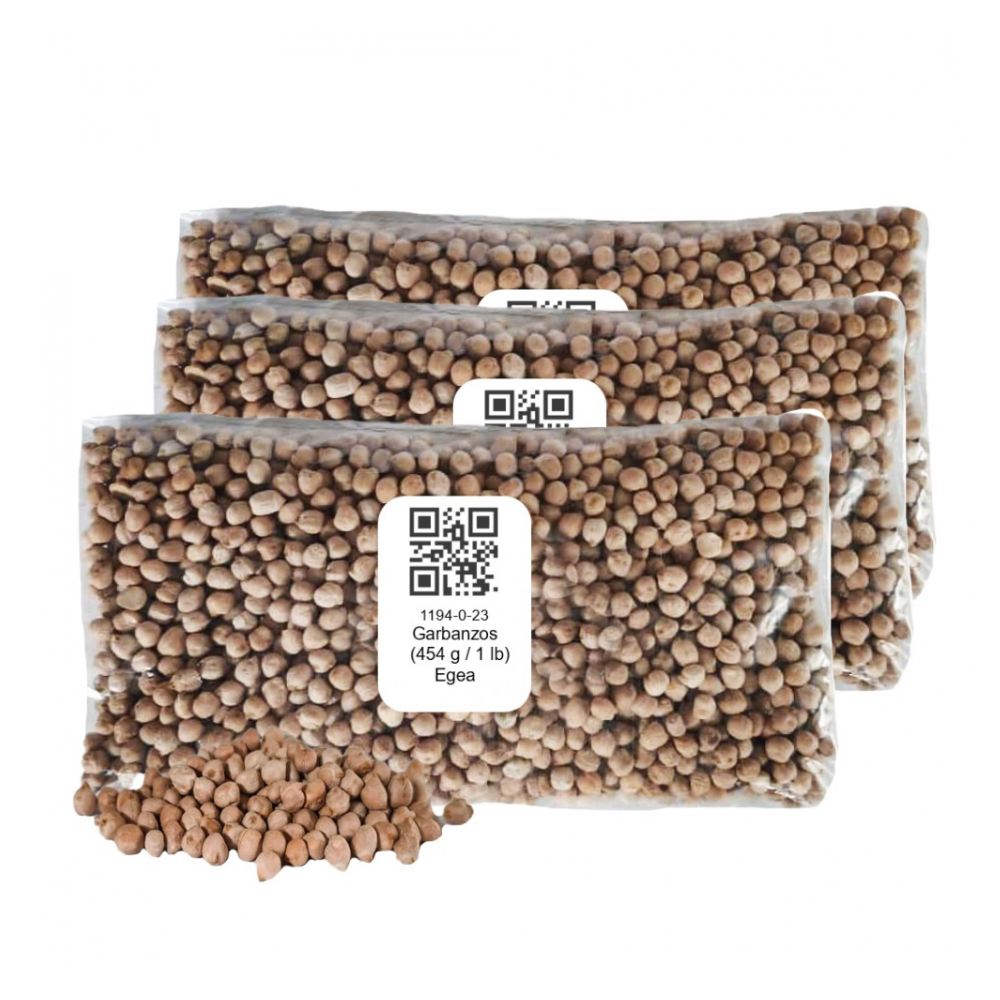 Garbanzos (3 x 454 g / 1 lb)