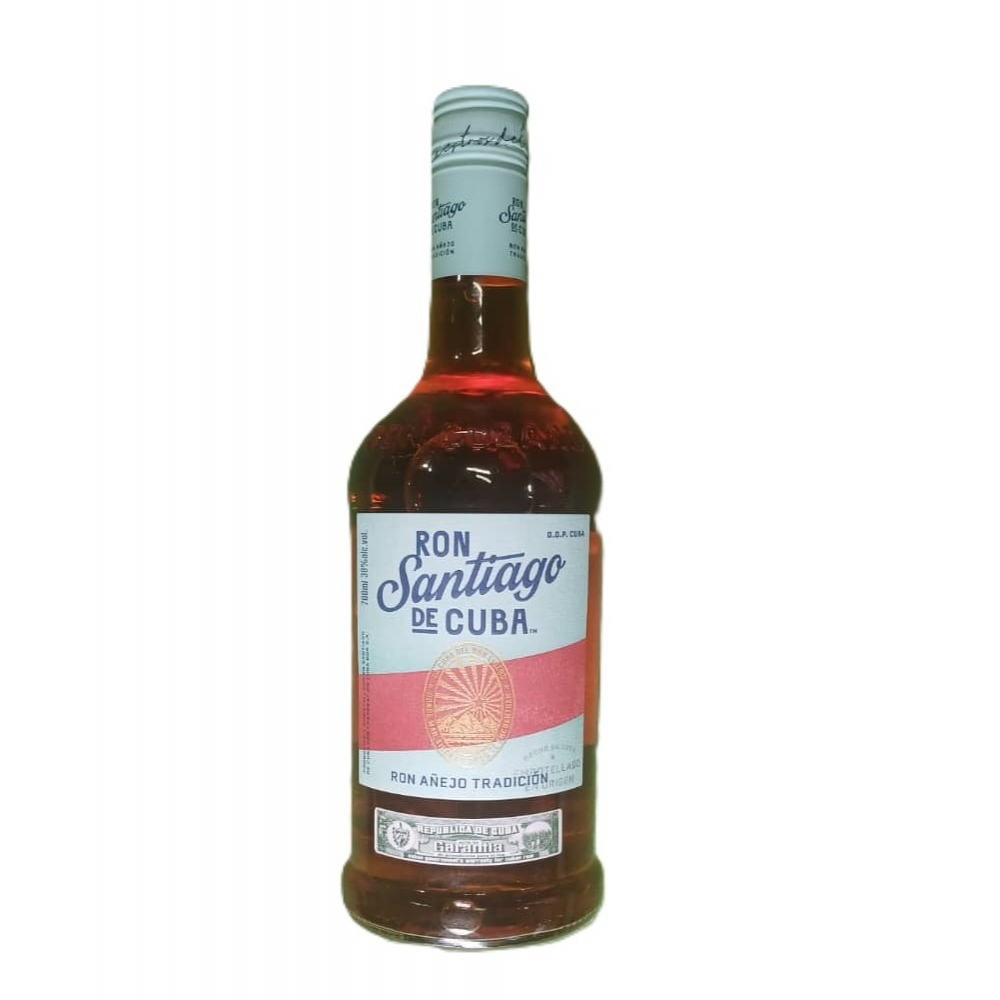 Ron Santiago de Cuba añejo tradición 38 % vol (700 ml)