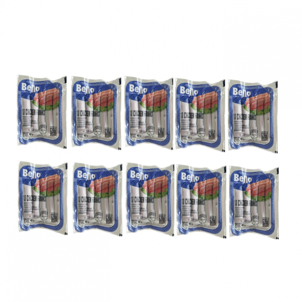 Salchichas de pollo Bello (10 x 340 g / 12 oz)