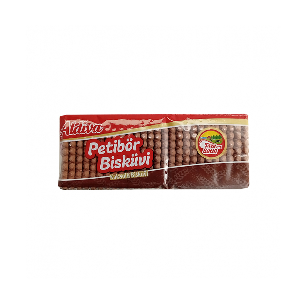 Galleta de chocolate petibor biskuvi Aldiva (175 g / 6.17 oz)