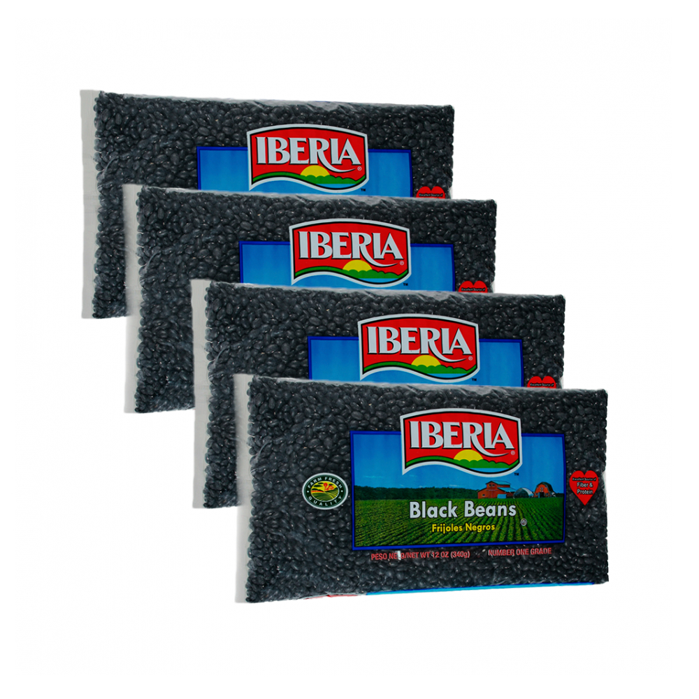 Frijoles Negros Iberia (4 x 340 g / 12 oz)