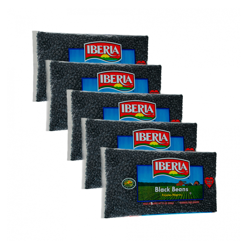 Frijoles Negros Iberia (5 x 340 g / 12 oz)