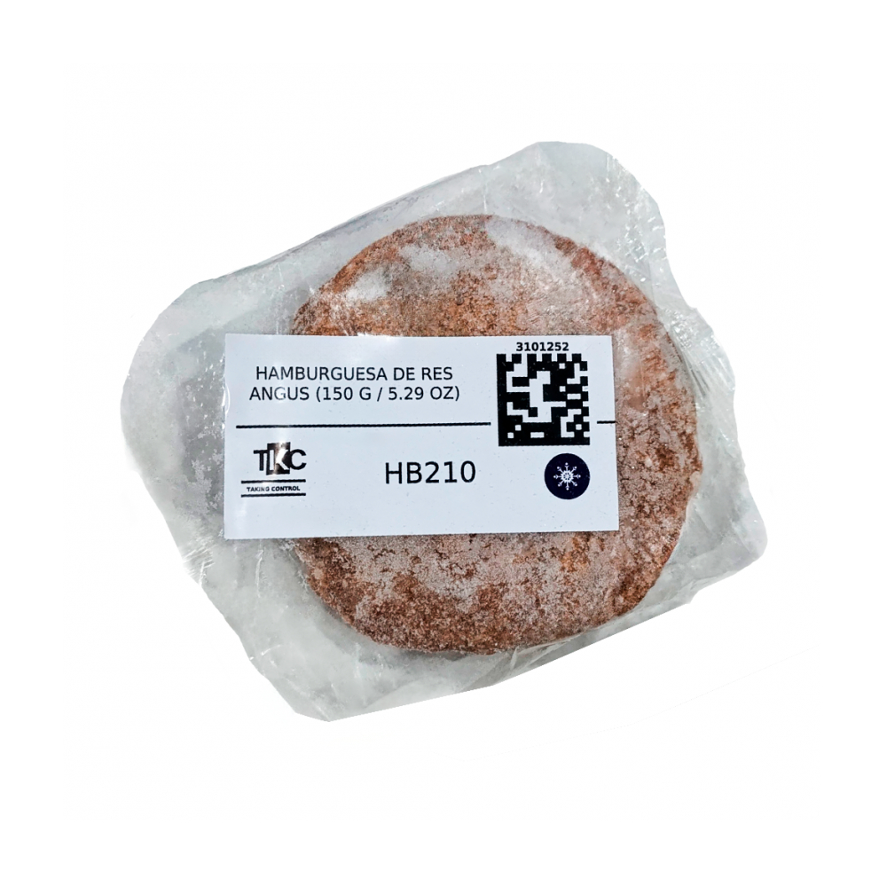 Hamburguesa de res Angus (150 g / 5.29 oz)
