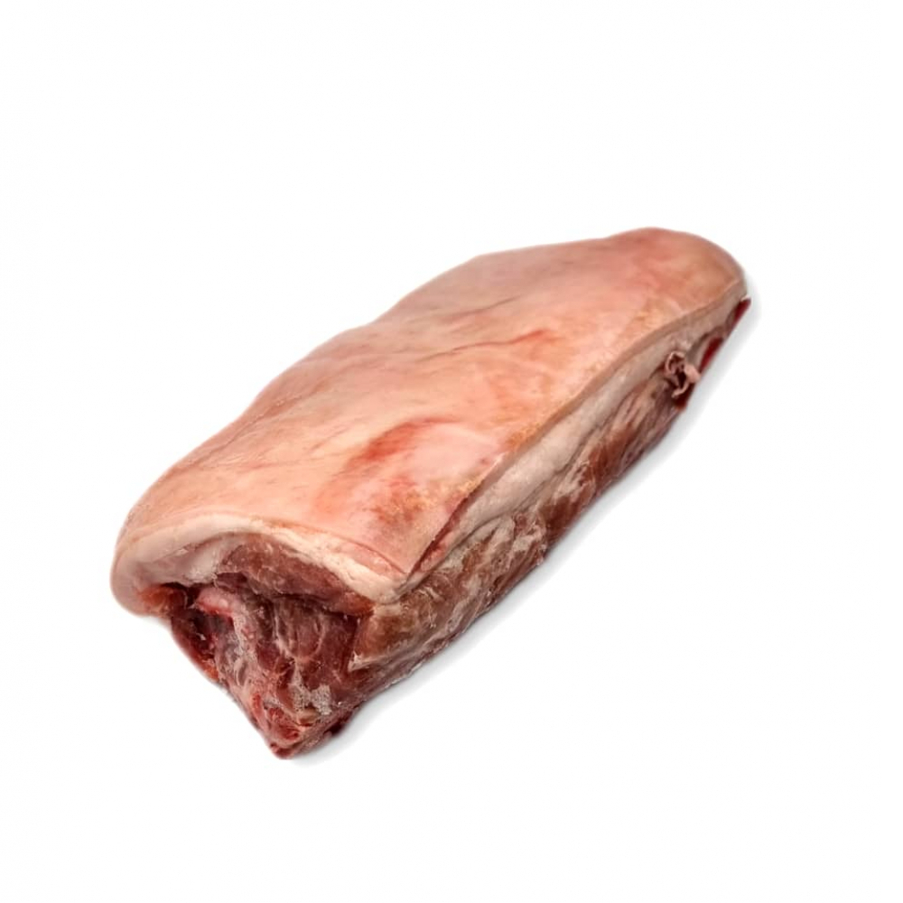 Lomo de cerdo con piel y hueso (2 kg / 4.4 lb)