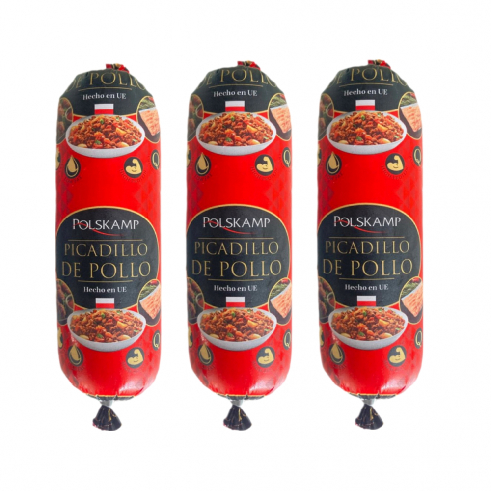 Picadillo de pollo Polskamp (3 x 500 g / 1.1 lb)