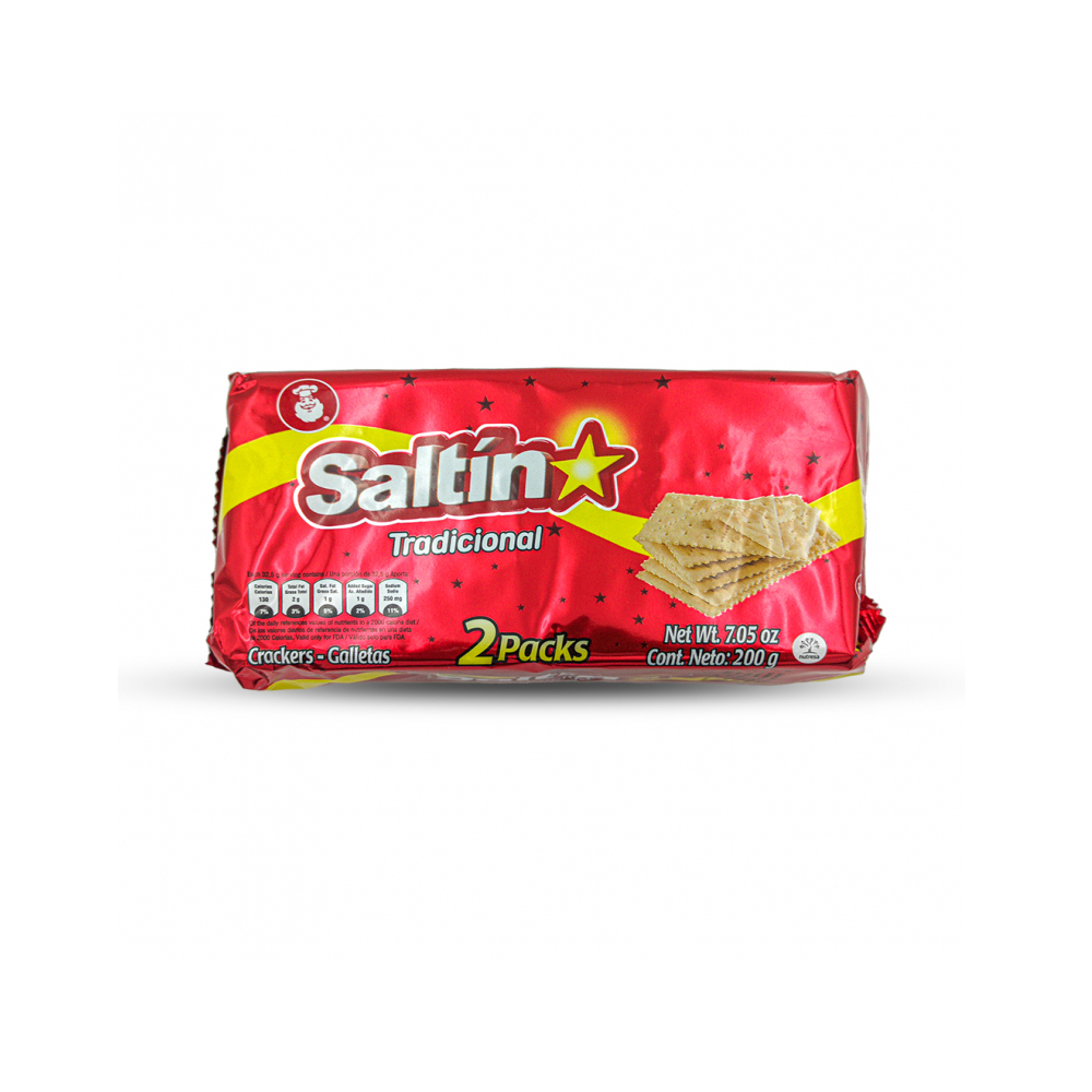 Galletas sabor tradicional Saltín (200 g / 7.05 oz)