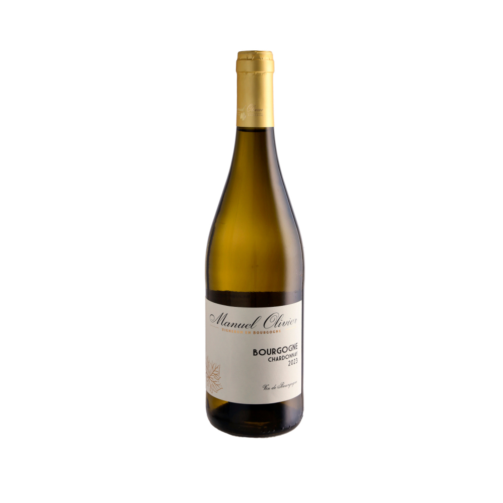 Vino blanco Manuel Olivier Bourgogne Chardonnay (750 ml)