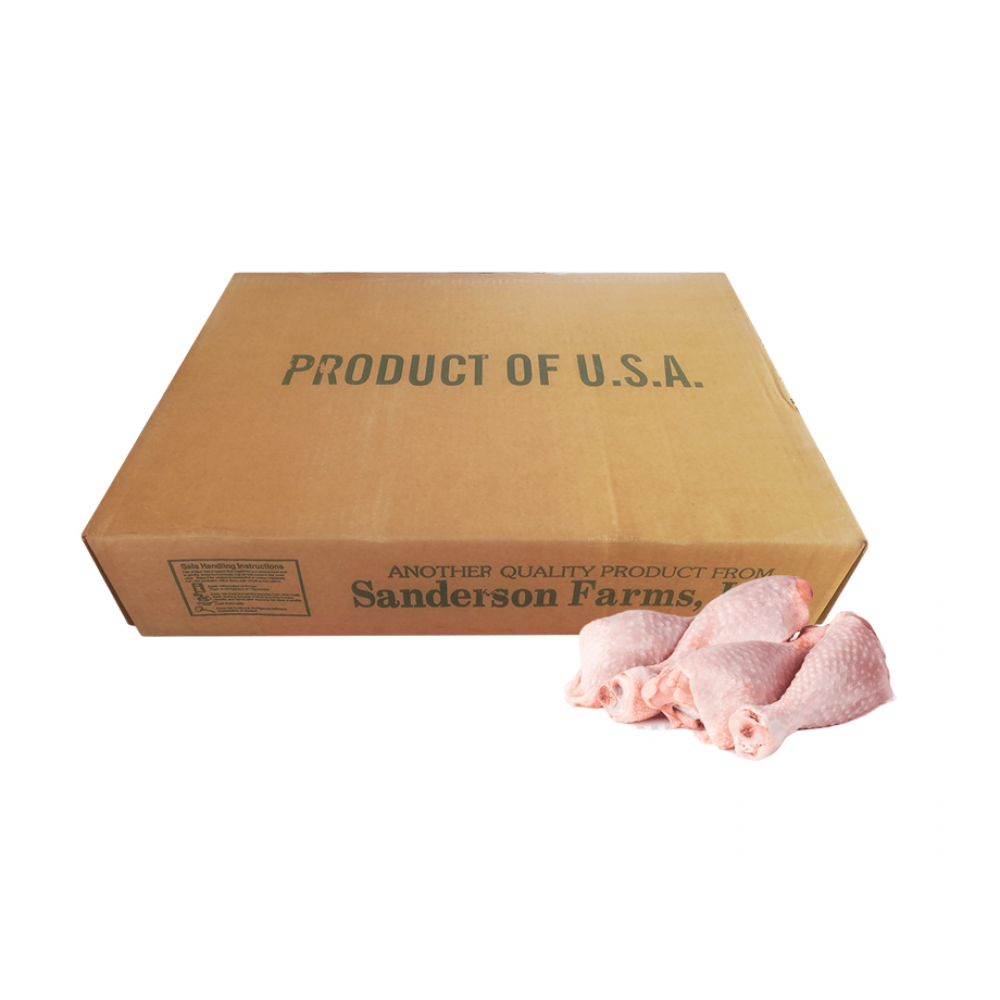 Caja de muslos de pollo Sanderson Farms (16 kg / 35.2 lb)