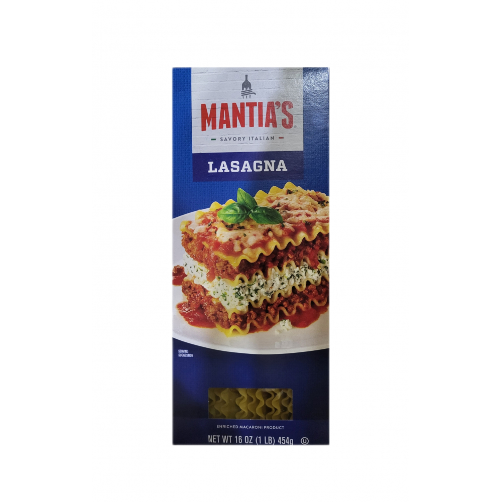 Lasaña italiana Mantia´s (454 g / 1 lb)