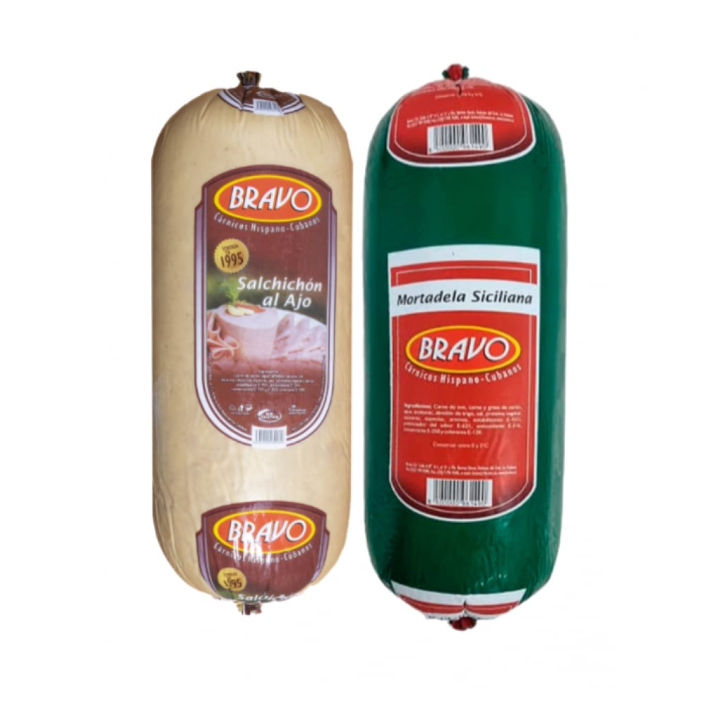 Mortadela Siciliana + Salchich贸n al ajo