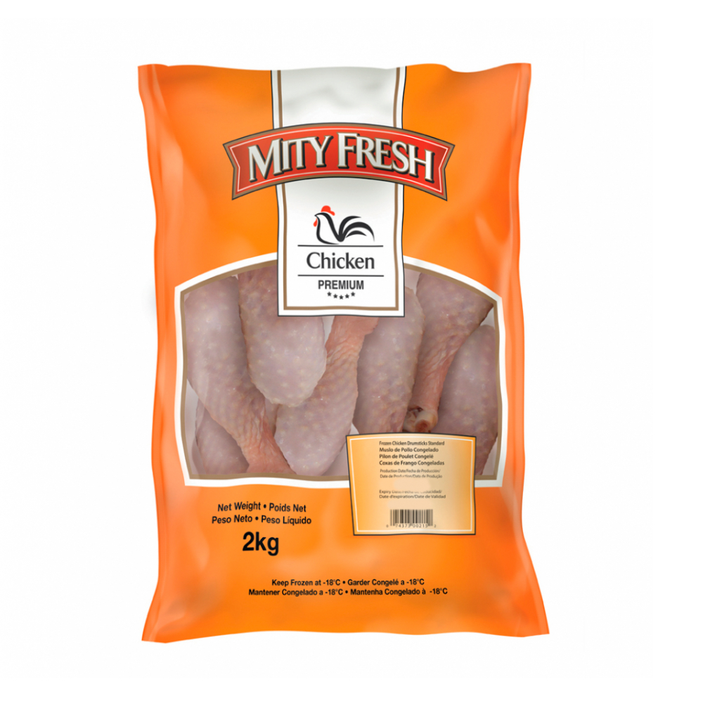 Muslos de pollo Mity Fresh (2 kg / 4.4 lb)