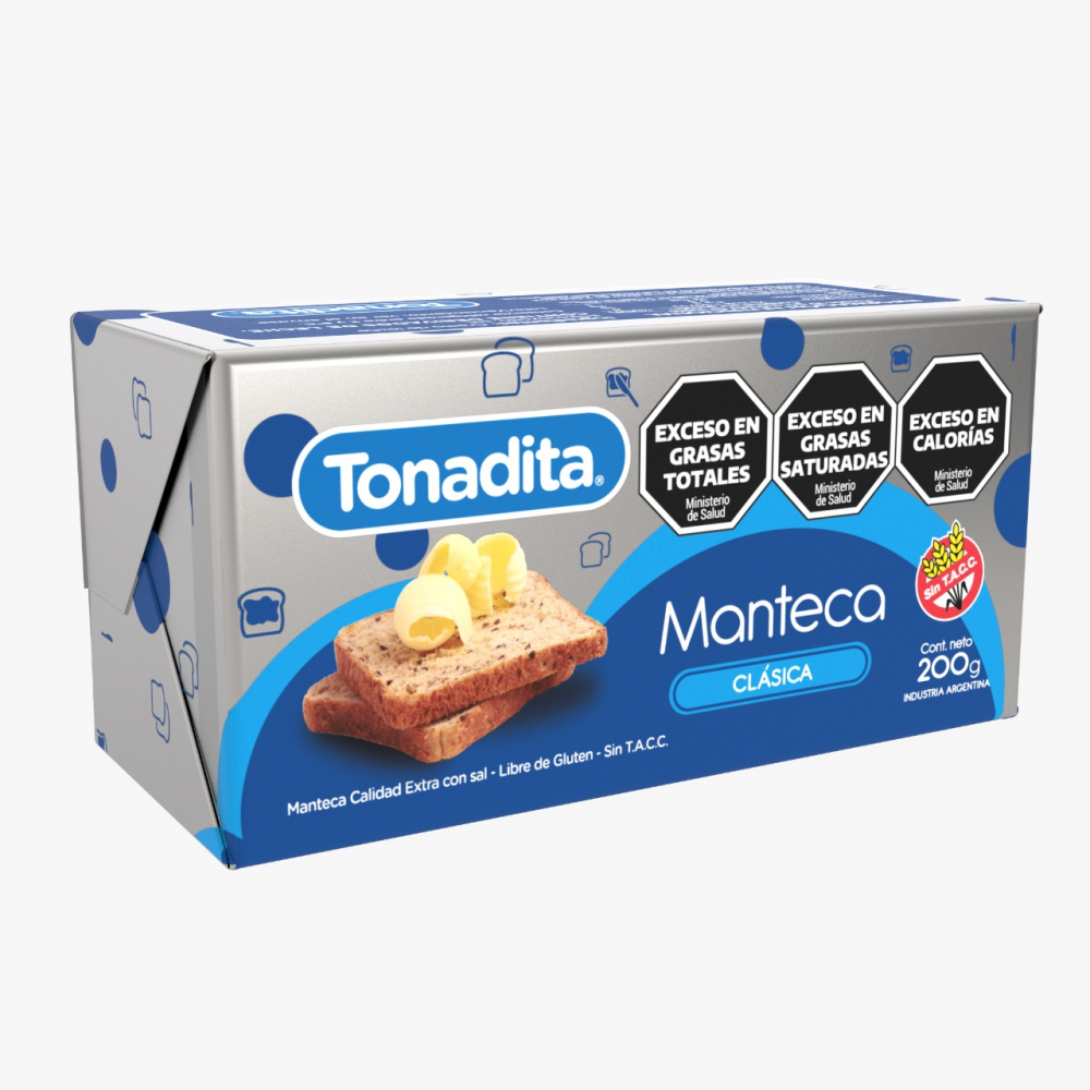 Mantequilla con sal Tonadita (200 g / 7.05 oz)