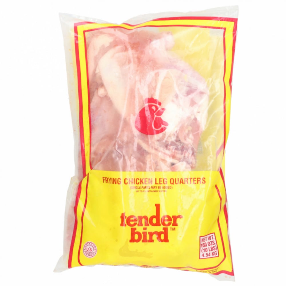 Cuartos traseros de pollo Tender bird (4.54 kg / 10 lb)