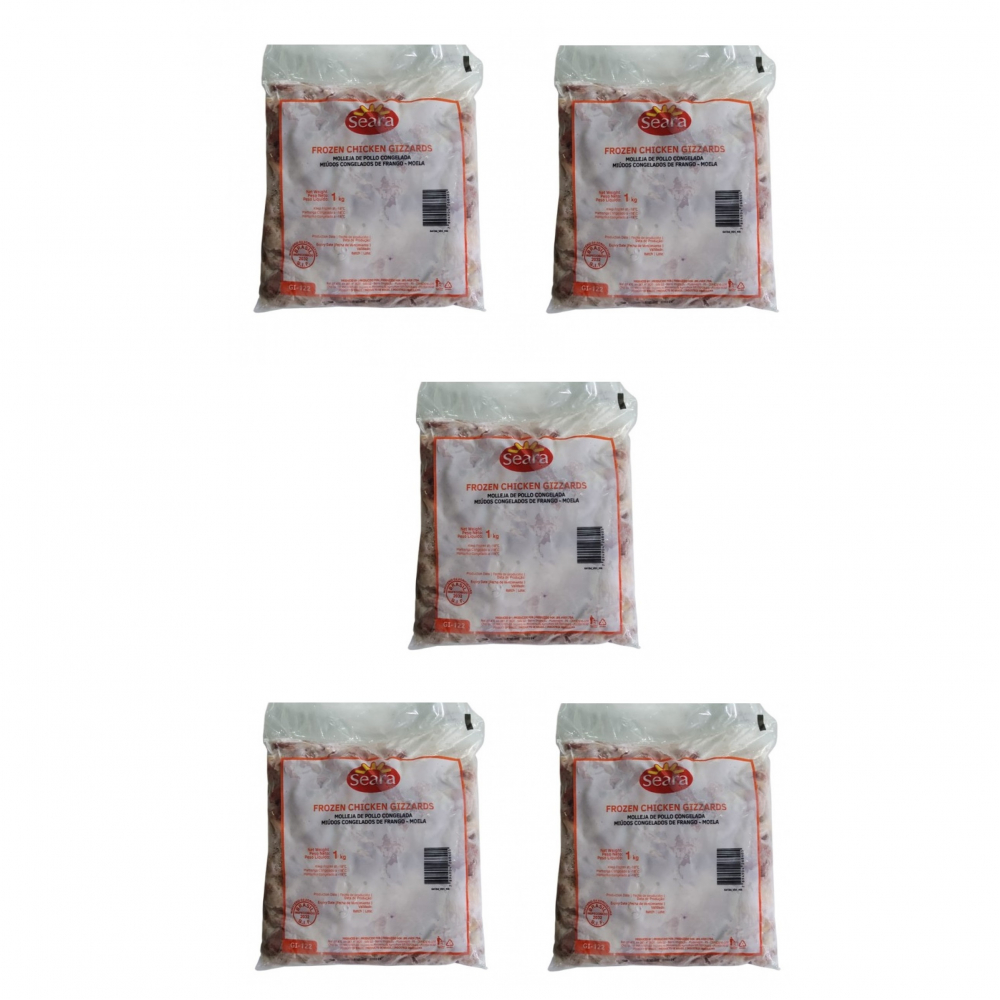 Mollejas de pollo (5 x 1 kg / 2.2 lb)