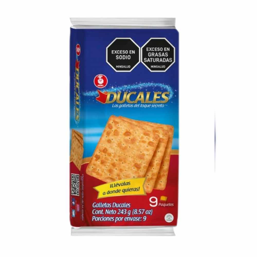 Galletas saladas Ducales Noel (243 g / 8.57 oz)