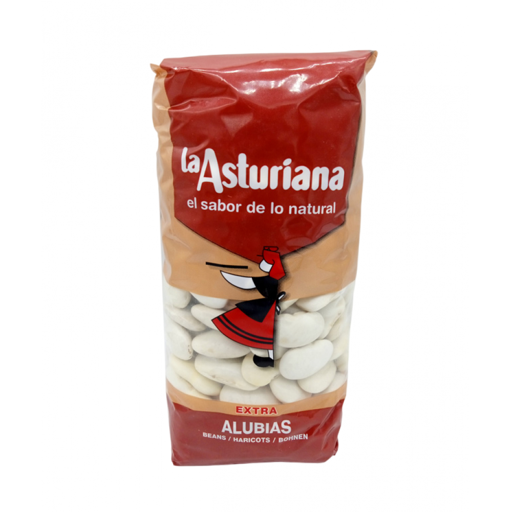 Frijoles blancos -Alubias- La Asturiana (500 g / 1.1 lb)
