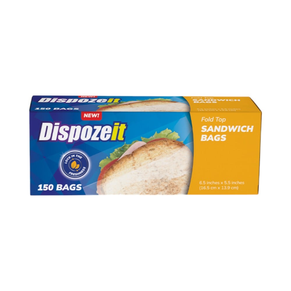 Bolsa desechable para sandwich Dispozeit (150 U)