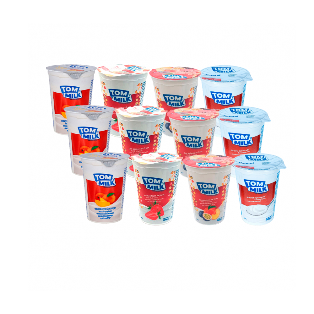 Combo 3: Surtido de yogures pasteurizados.