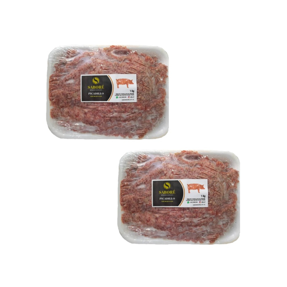 Picadillo de cerdo (2 x 1 kg / 2.2 lb)