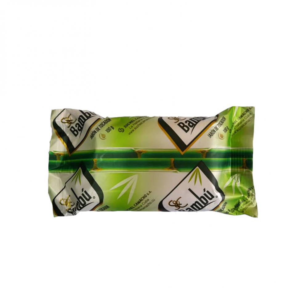 Jabón natural de tocador con aroma a bambú Suchel Camacho (100 g / 3.53 oz)