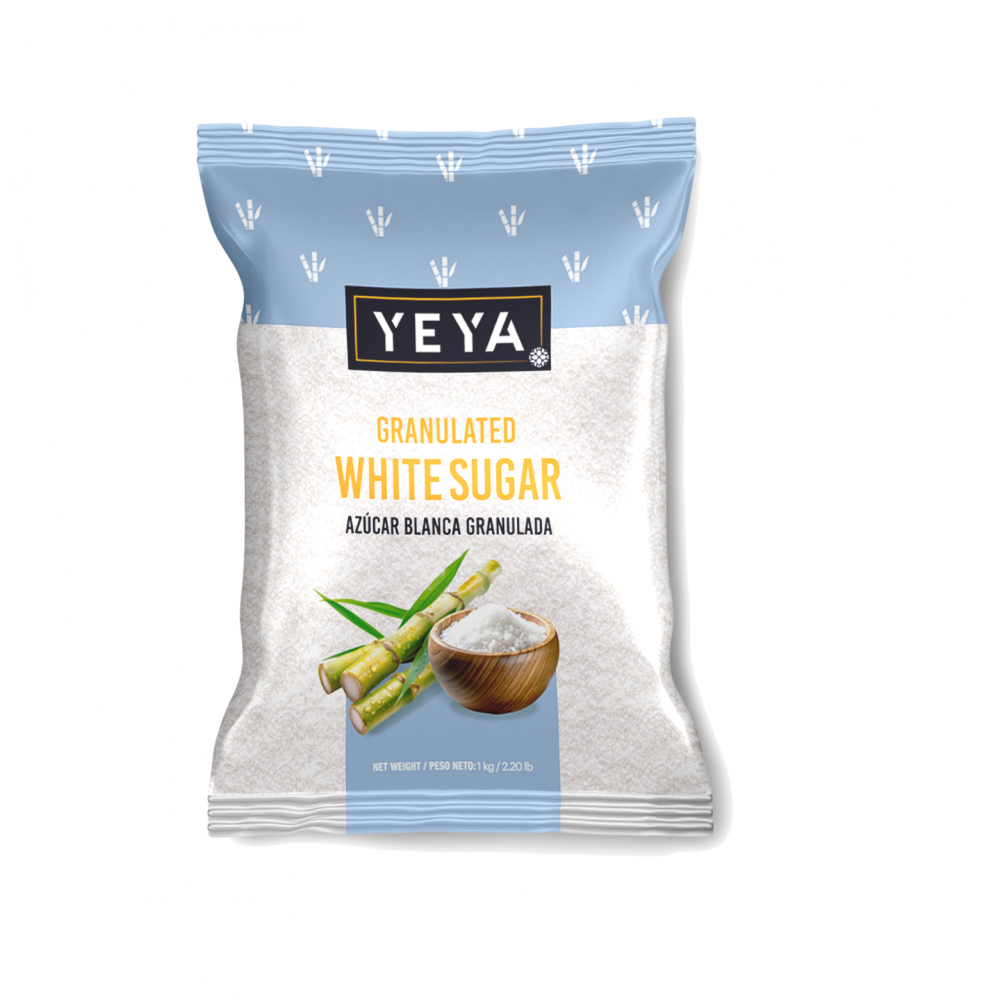 Azúcar blanca granulada Yeya (1 kg / 2.2 lb)