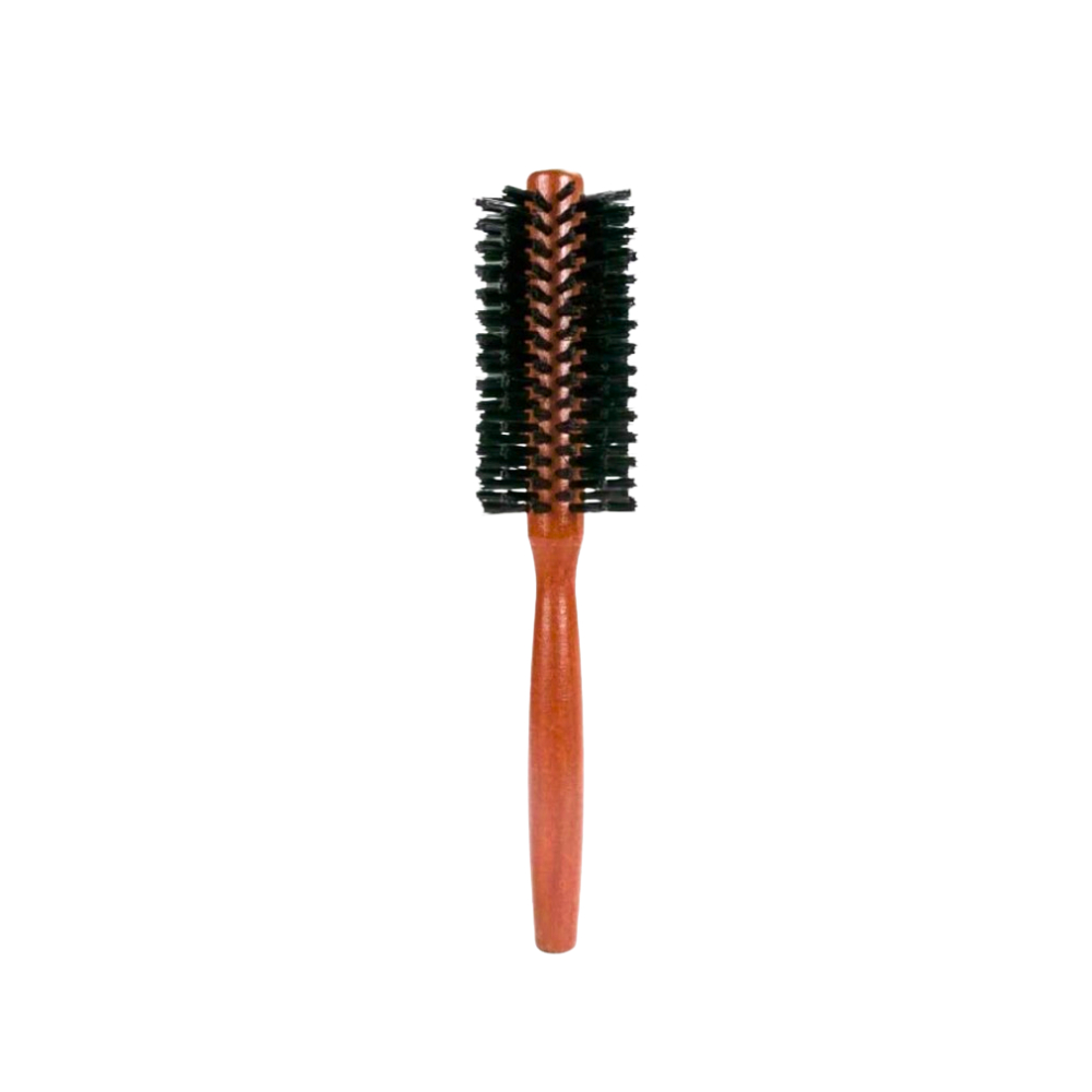 Cepillo de madera para peinar cabello rizado
