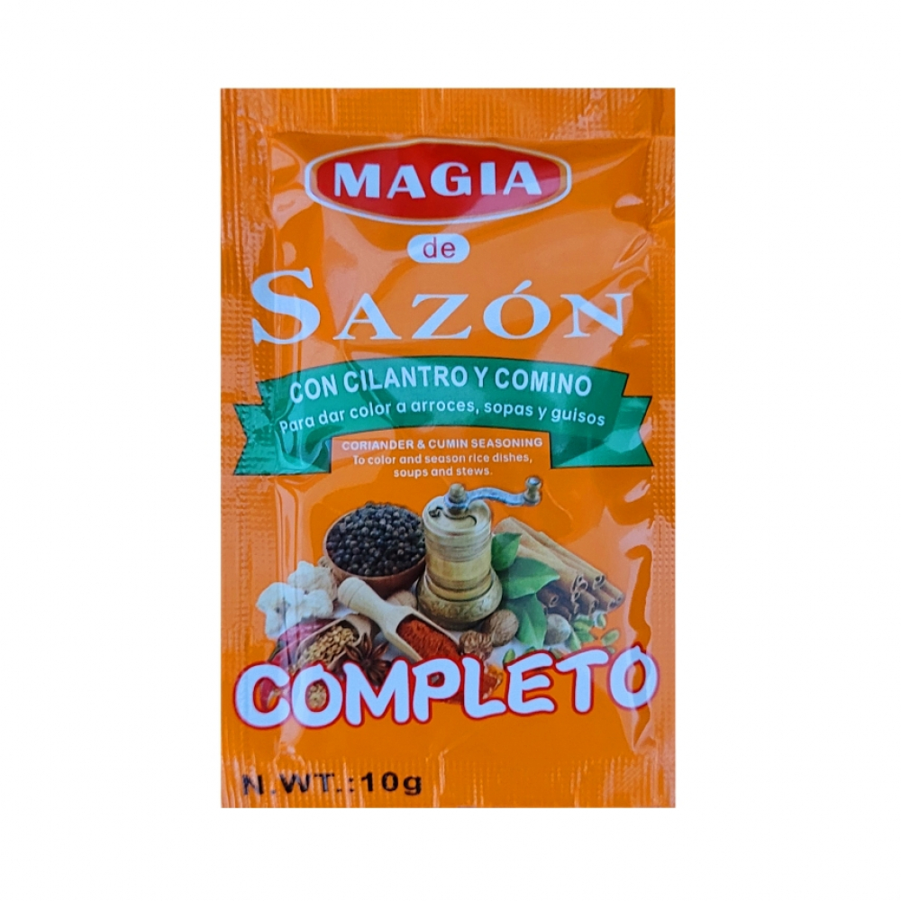 Sazón completo con cilantro y comino Magia (10 g)