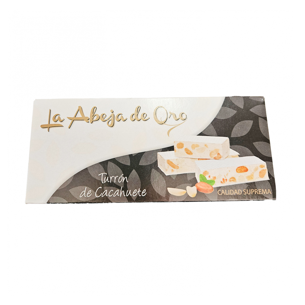 Turrón duro de cacahuetes (200 g / 7 oz)