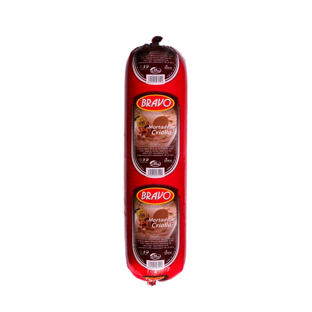 Mortadela criolla Bravo (3 kg / 6.6 lb)
