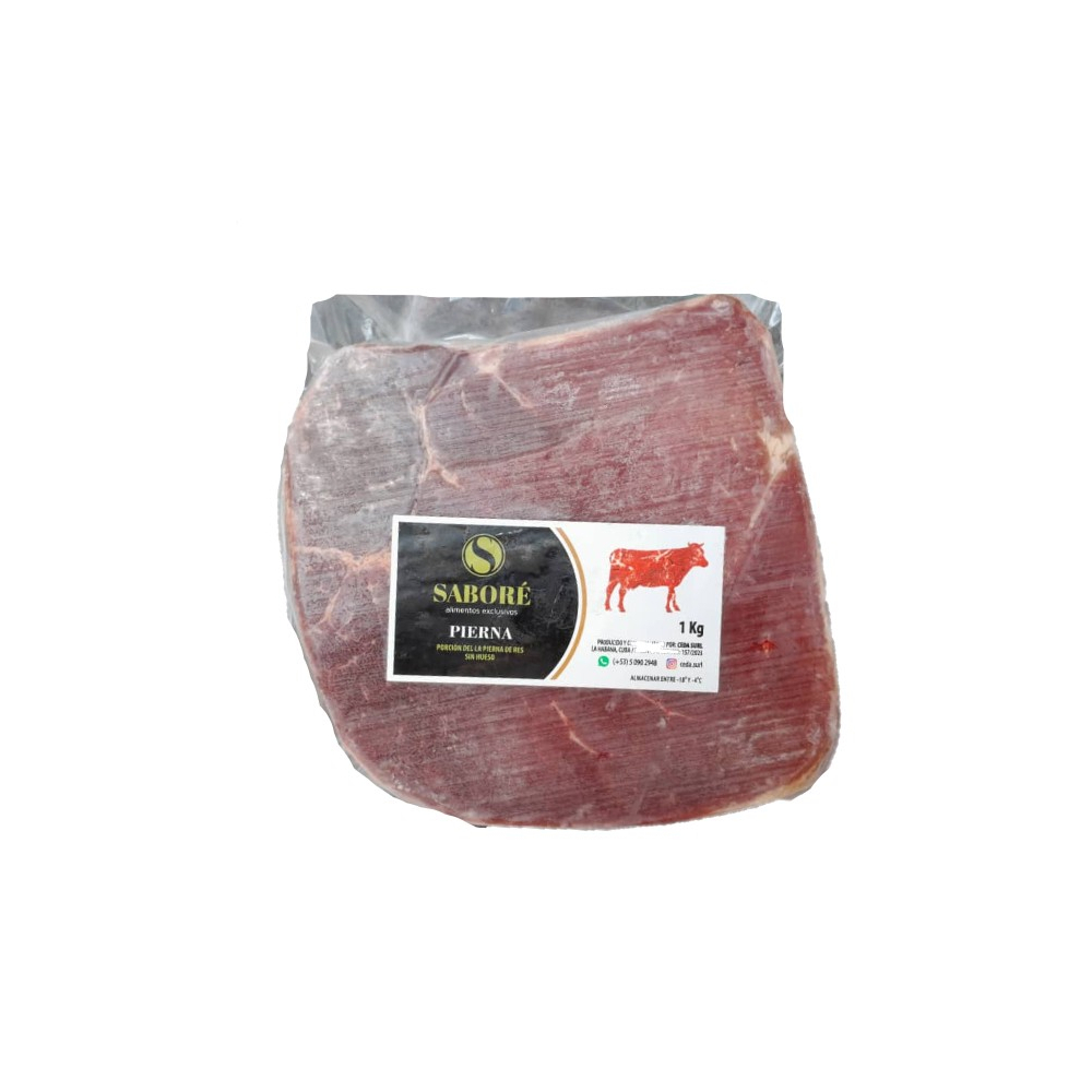 Pierna de res deshuesada (1 kg / 2.2 lb)