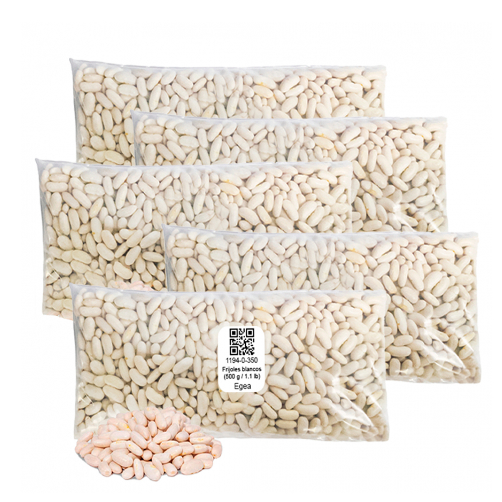 Frijoles blancos (5 x 500 g / 1.1 lb)
