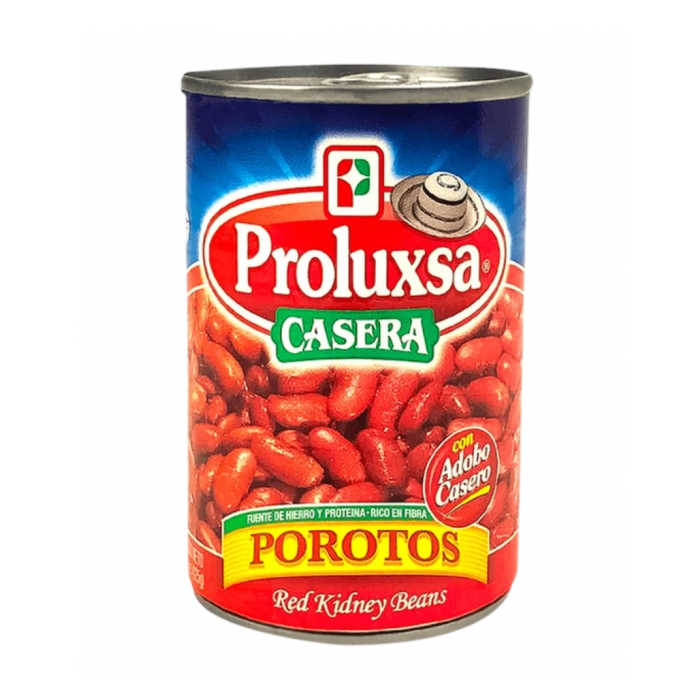 Frijol rojo con adobo casero Proluxsa (425 g / 15 oz)