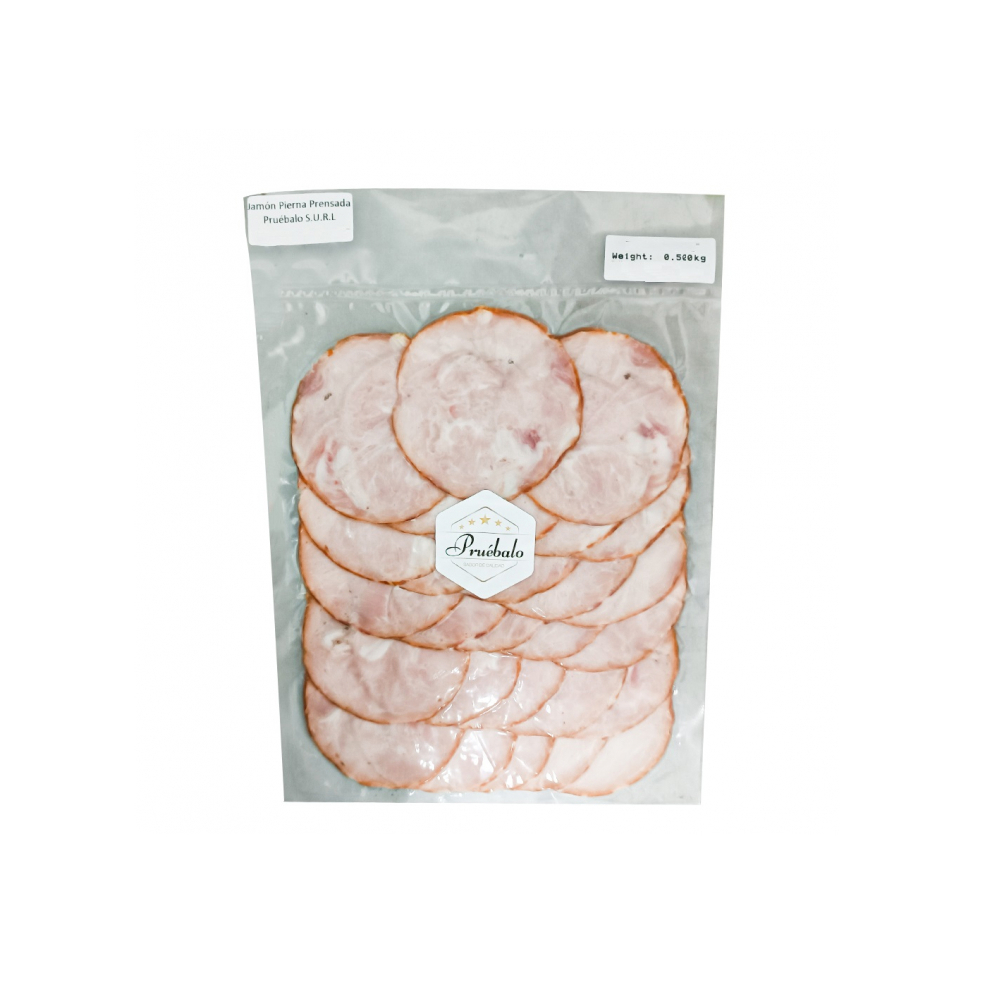 Jamón pierna prensada Pruébalo (500 g / 1.10 lb)