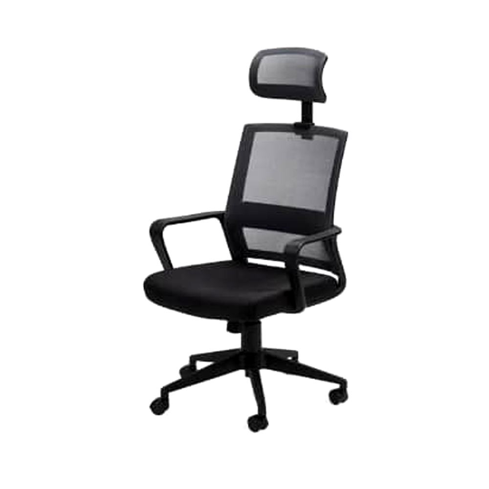 Silla para oficina color negro Innova 853-6551HN