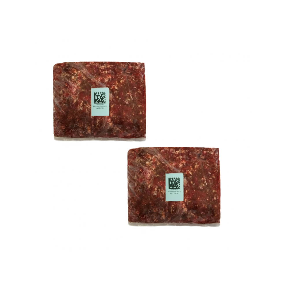 Picadillo de res (2 x 1 kg / 2.2 lb)
