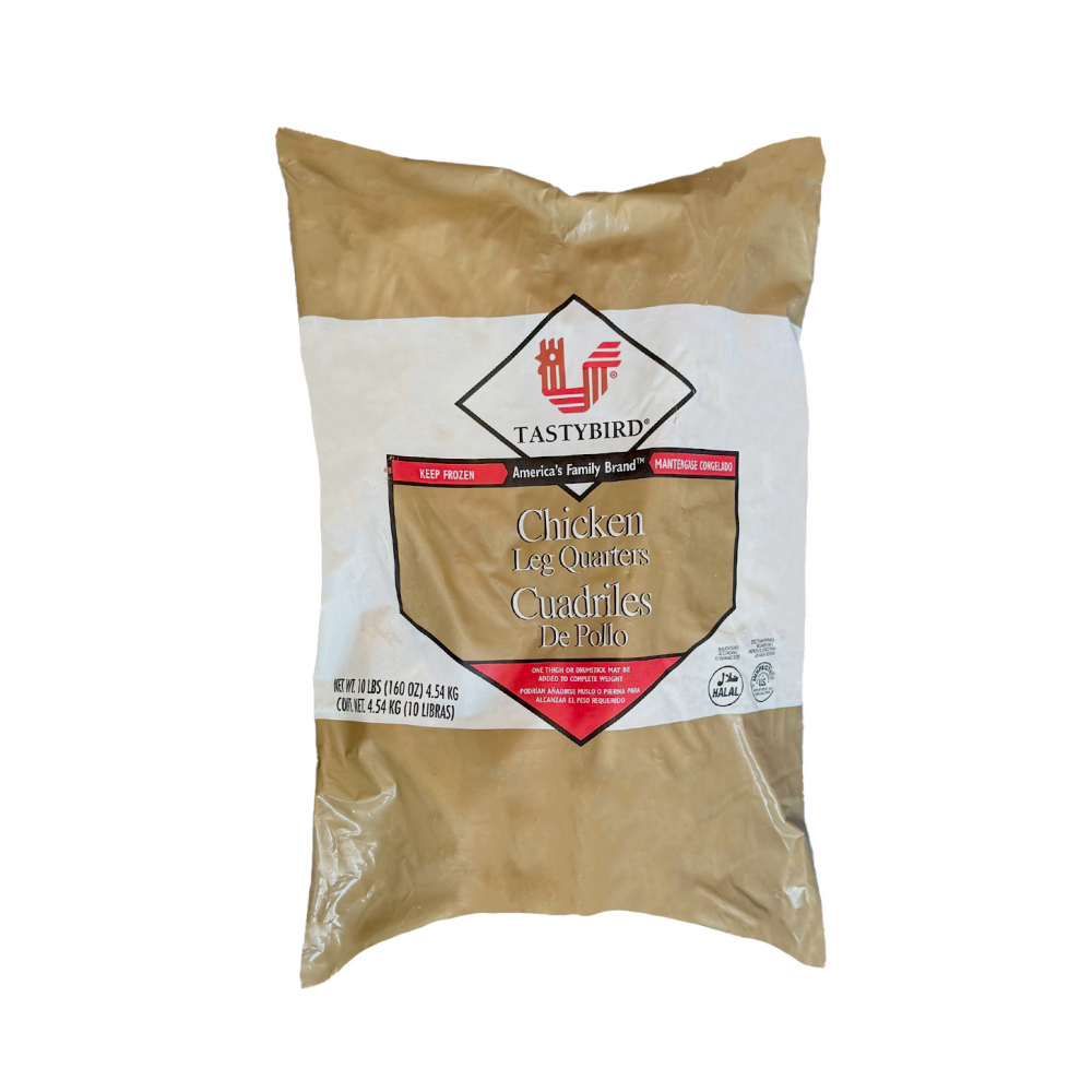 Paquete de cuartos traseros de pollo Tastybird (4.54 kg / 10 lb)
