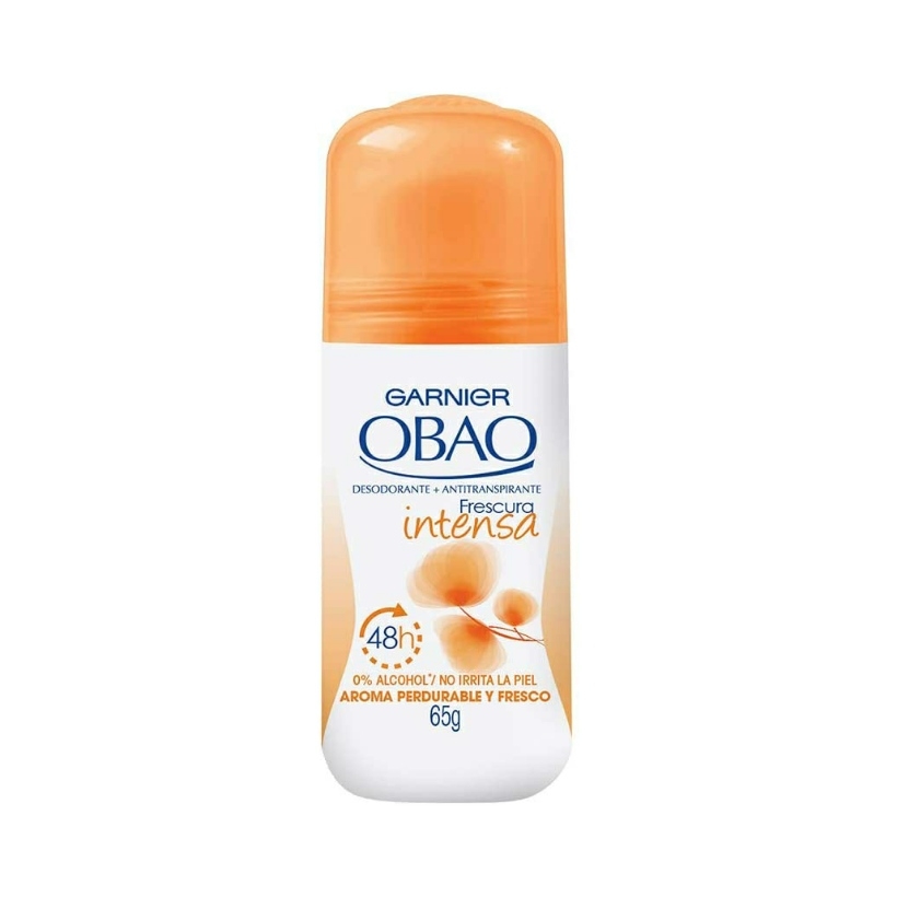 Desodorante para mujer Obao de Garnier Frescura Intensa (65 g)