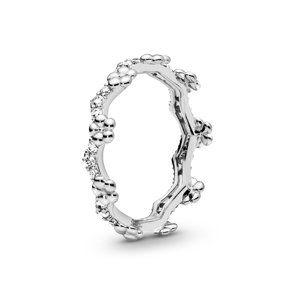 Anillo estilo Pandora corona de flores -16.5 mm-