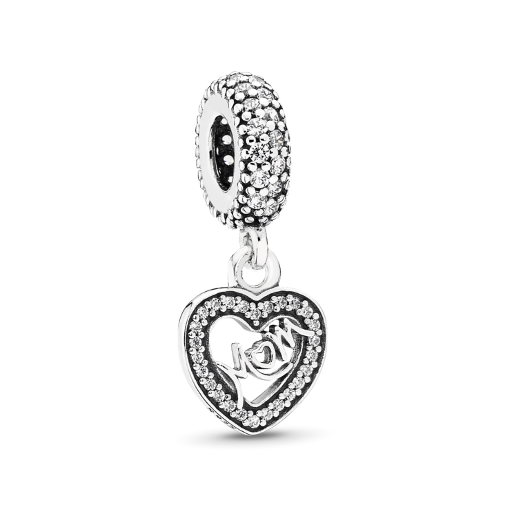 Colgante diseño estilo Pandora del Fondo de mi Corazón