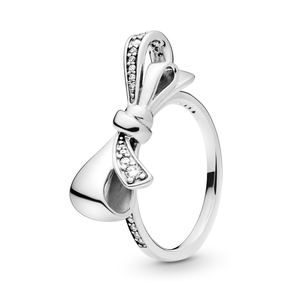 Anillo diseño estilo Pandora Moño Deslumbrante -16.5 mm-