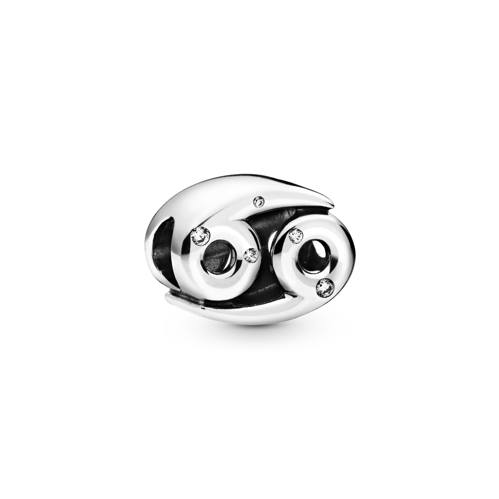 Charm estilo Pandora Zodiaco Cáncer brillante