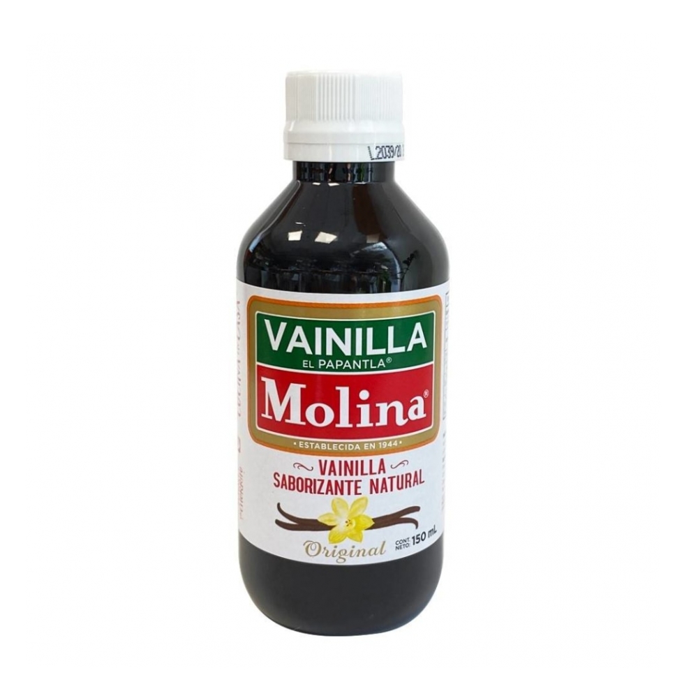 Extracto de vainilla natural Molina (150 ml / 5.0 fl oz)