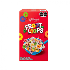 Cereal de maíz, trigo y avena con sabores naturales a frutas Froot Loops Kellogg’s (25 g)