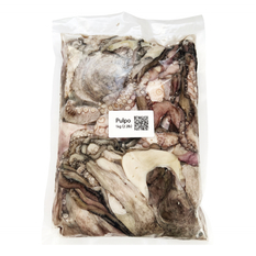 Pulpo limpio (1 kg / 2.2 lb)