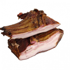 Costillas de cerdo ahumadas estilo bacón (1 kg / 2.2 lb)