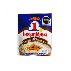 Cereal de avena integral instantáneo con almendras sabor vainilla Avena 1 (35 g / 1.23 oz)