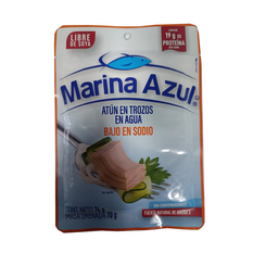 Atún en trozos en agua (74 g / 2.61 oz)