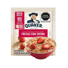 Cereal de avena integral sabor fresa (40 g / 1.41 oz)